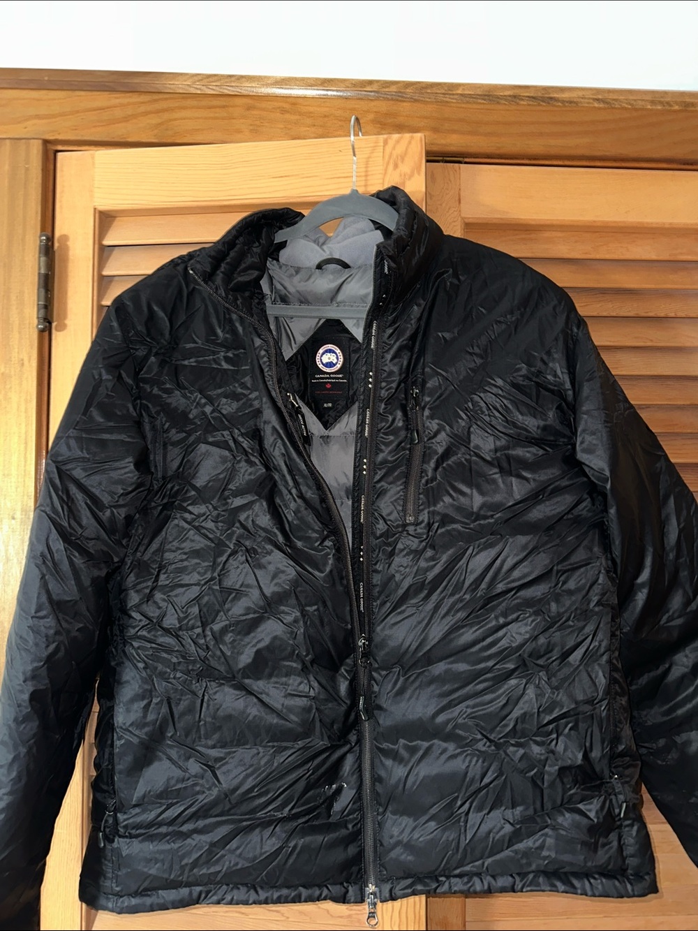 Canada Goose Black Men's Lightweight Puffer Jacket